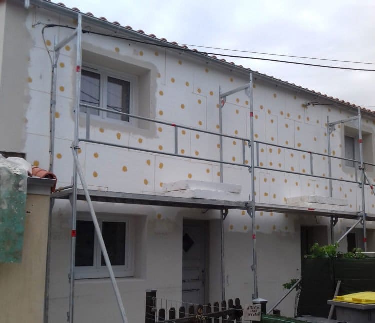 rénovation du patrimoine - isolation thermique par l'extérieur