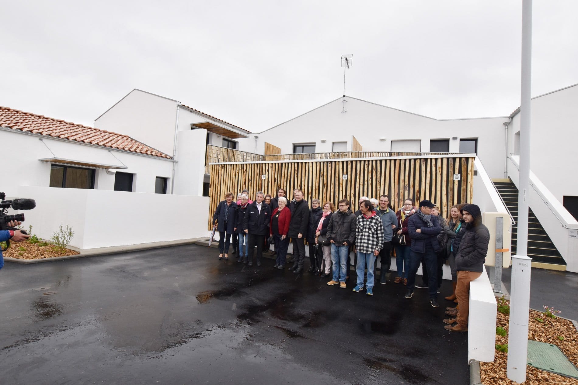 remise de clés des nouveaux logements à La Guérinière,