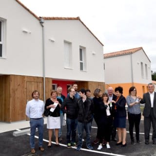 Remise de clés aux locataires de la Résidence du Chêne Vert