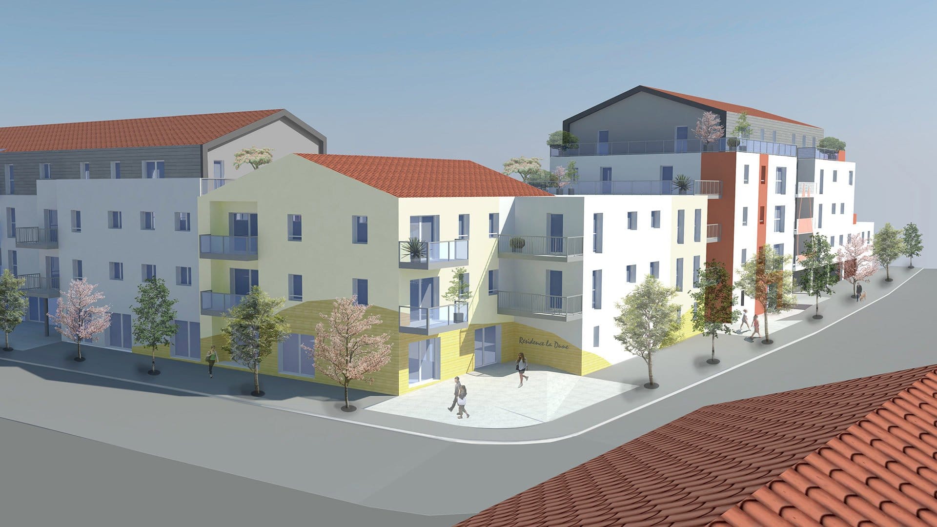 Futur projet de logements à Saint-Hilaire-de-Riez, l'un des projets de Vendée Habitat