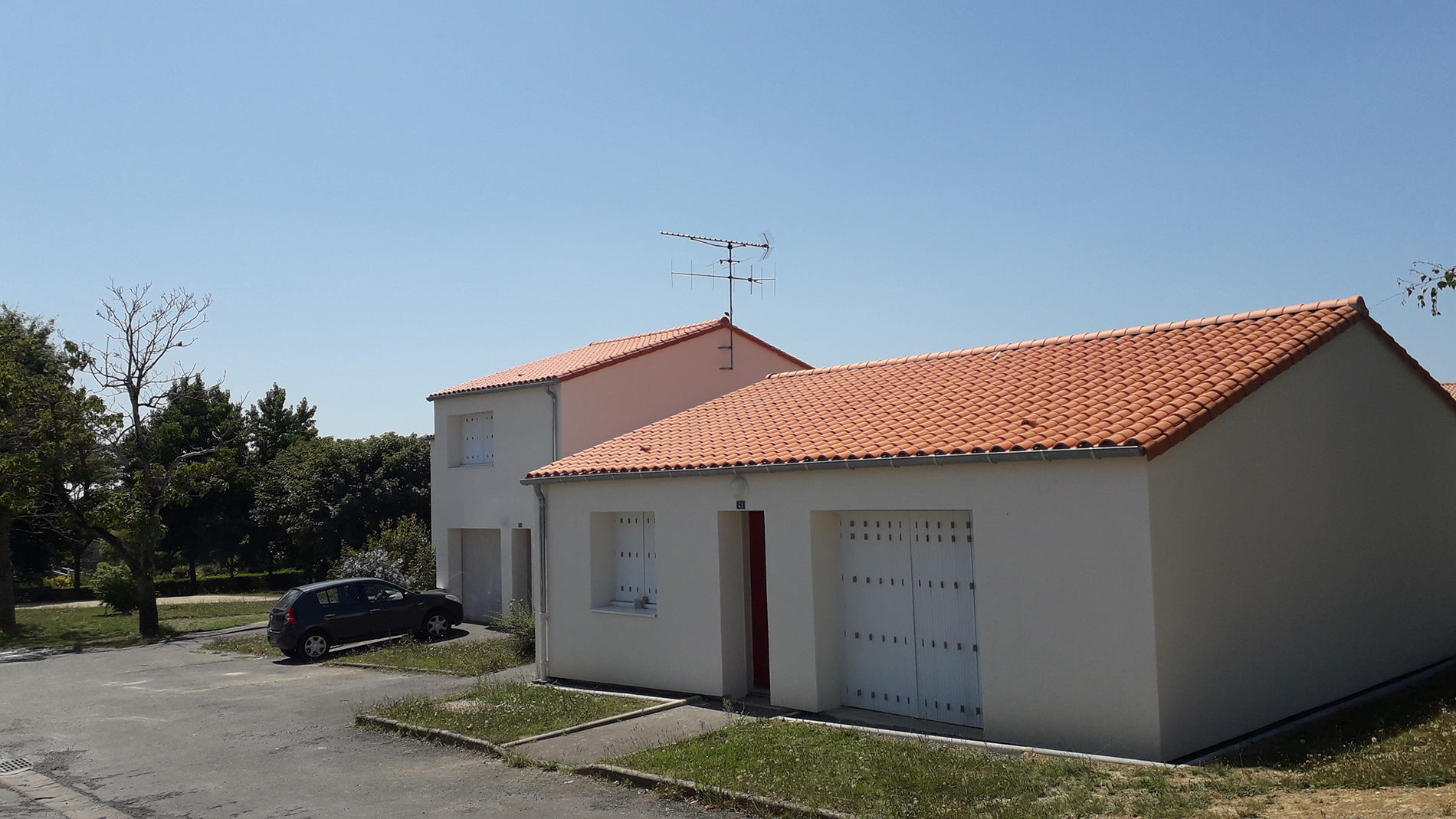 réhabilitation de logements à La Châtaigneraie