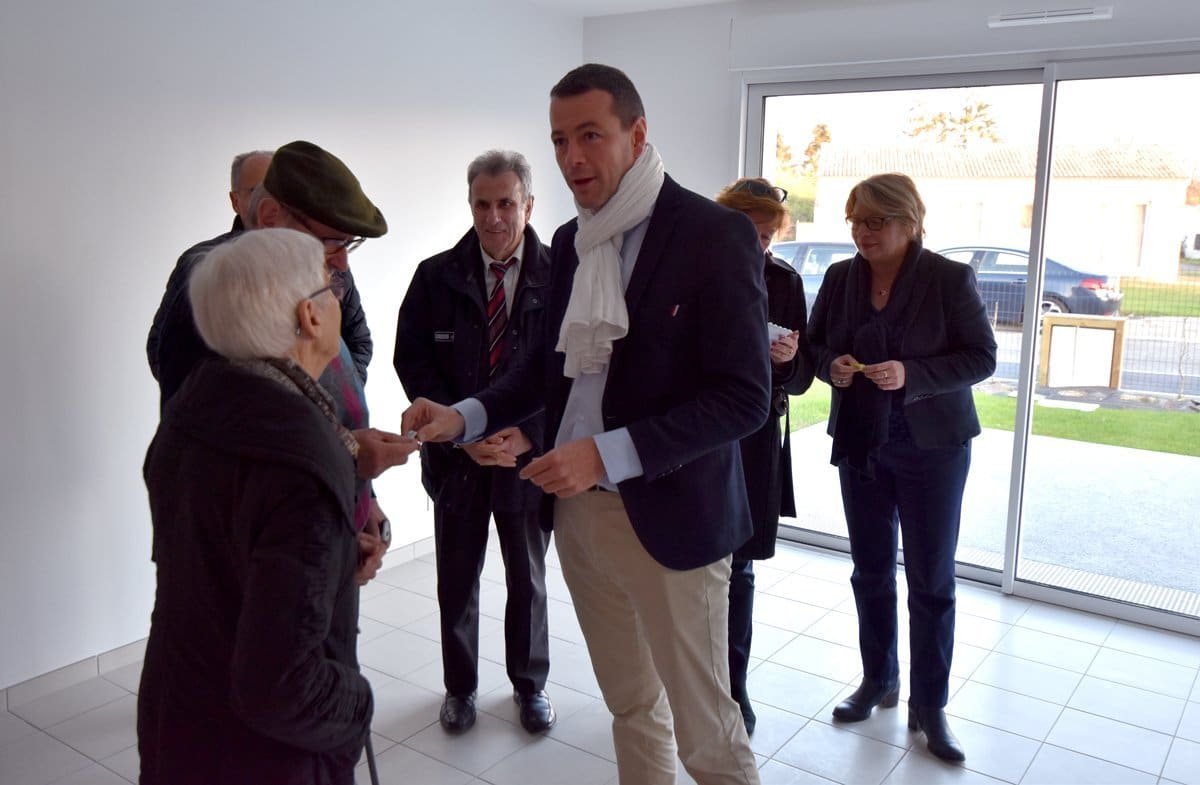 Remise de clés de 4 logements à Montaigu-Vendée - La Guyonnière