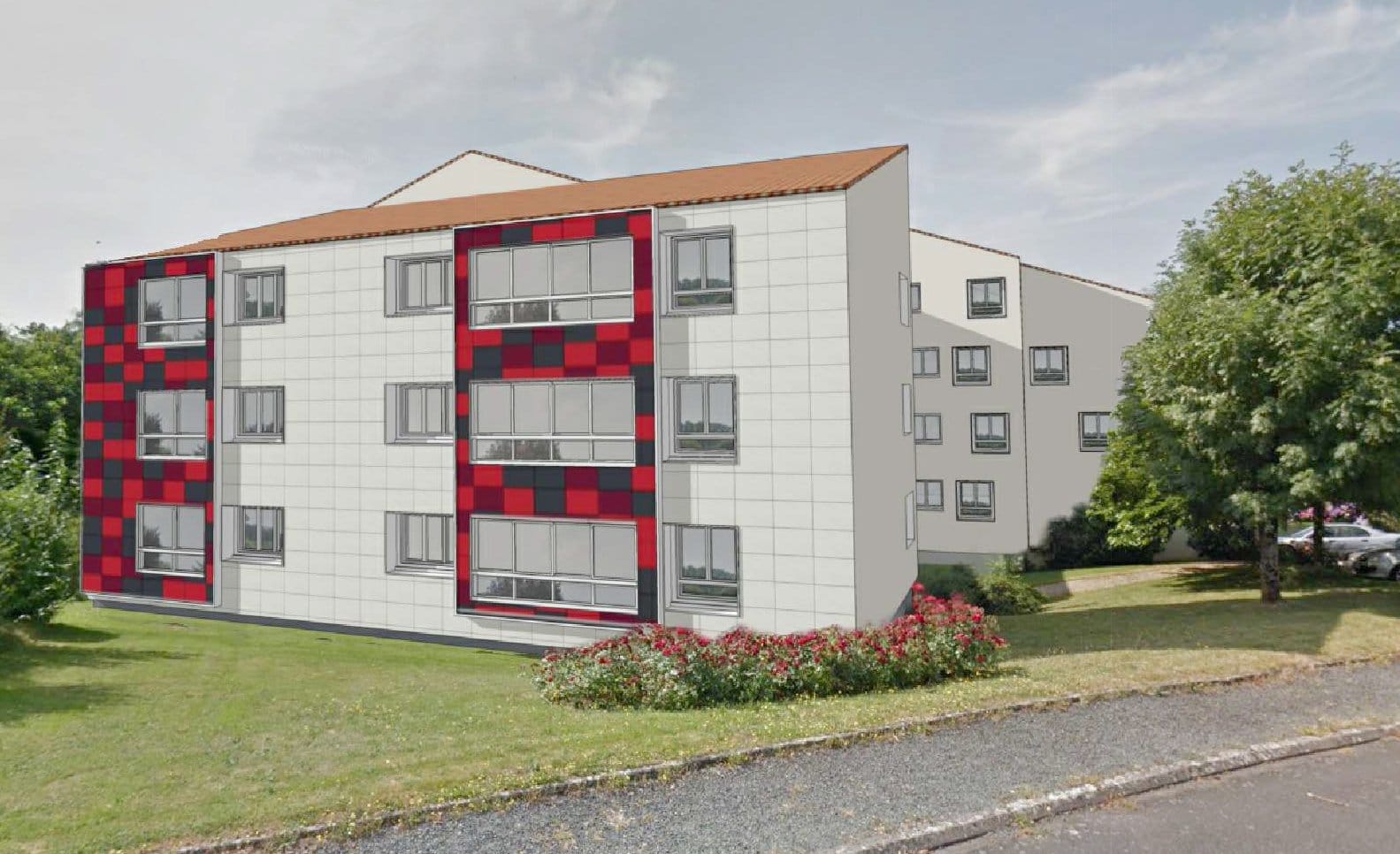 Lancement de la réhabilitation des logements à La Chataigneraie en vue d'une amélioration thermique