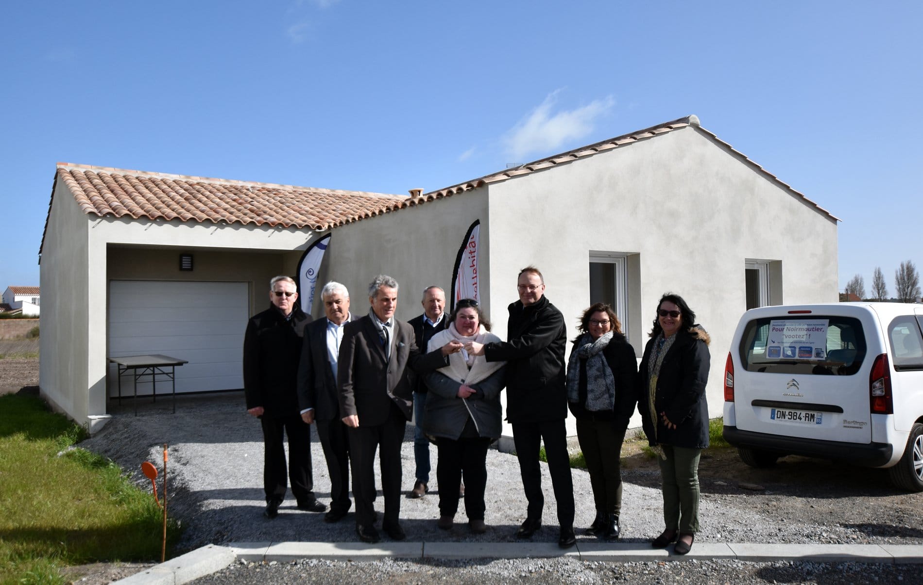 Noirmoutier-en-l'île - troisième maison en accession à la propriété livrée par Vendée Habitat