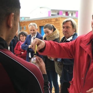 Remise des clés des 12 nouveaux logements à Mortagne-sur-Sèvre