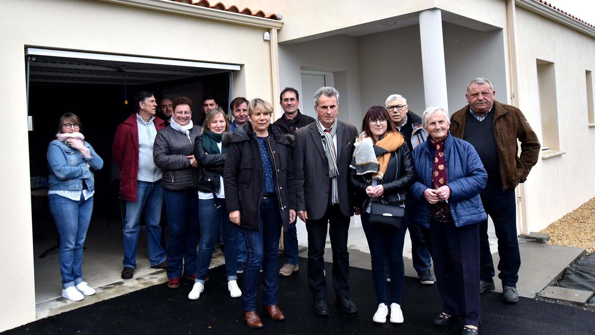 Remise de clés des 2 logements à Saint Hilaire le Vouhis