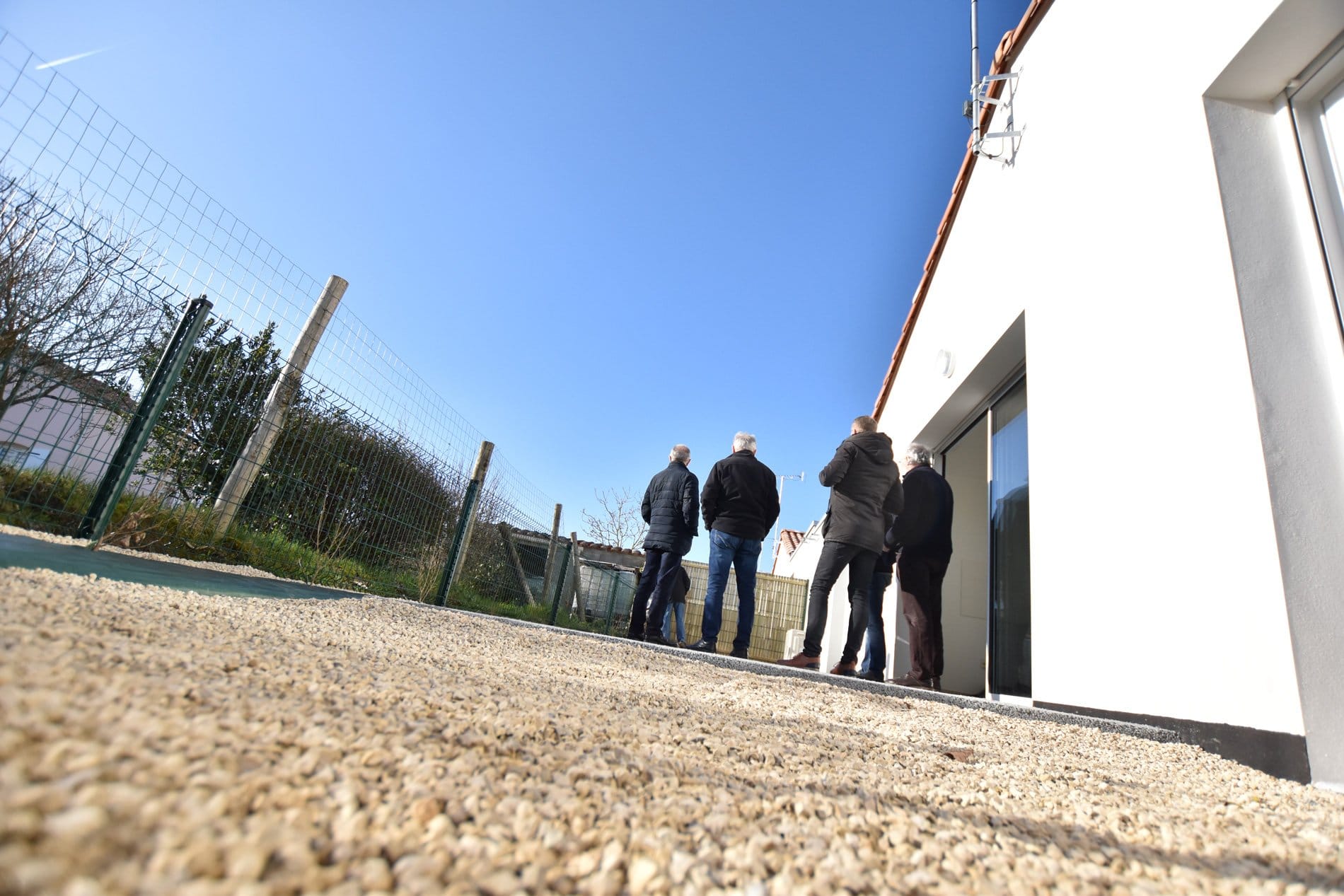 Remise de clés des logements locatifs à Saint Georges de Pointindoux - résidence Alain VRIGNAUD