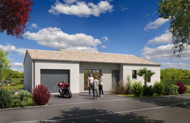 Construction de maisons en Vendée - modèle Nacre de Vendée Habitat