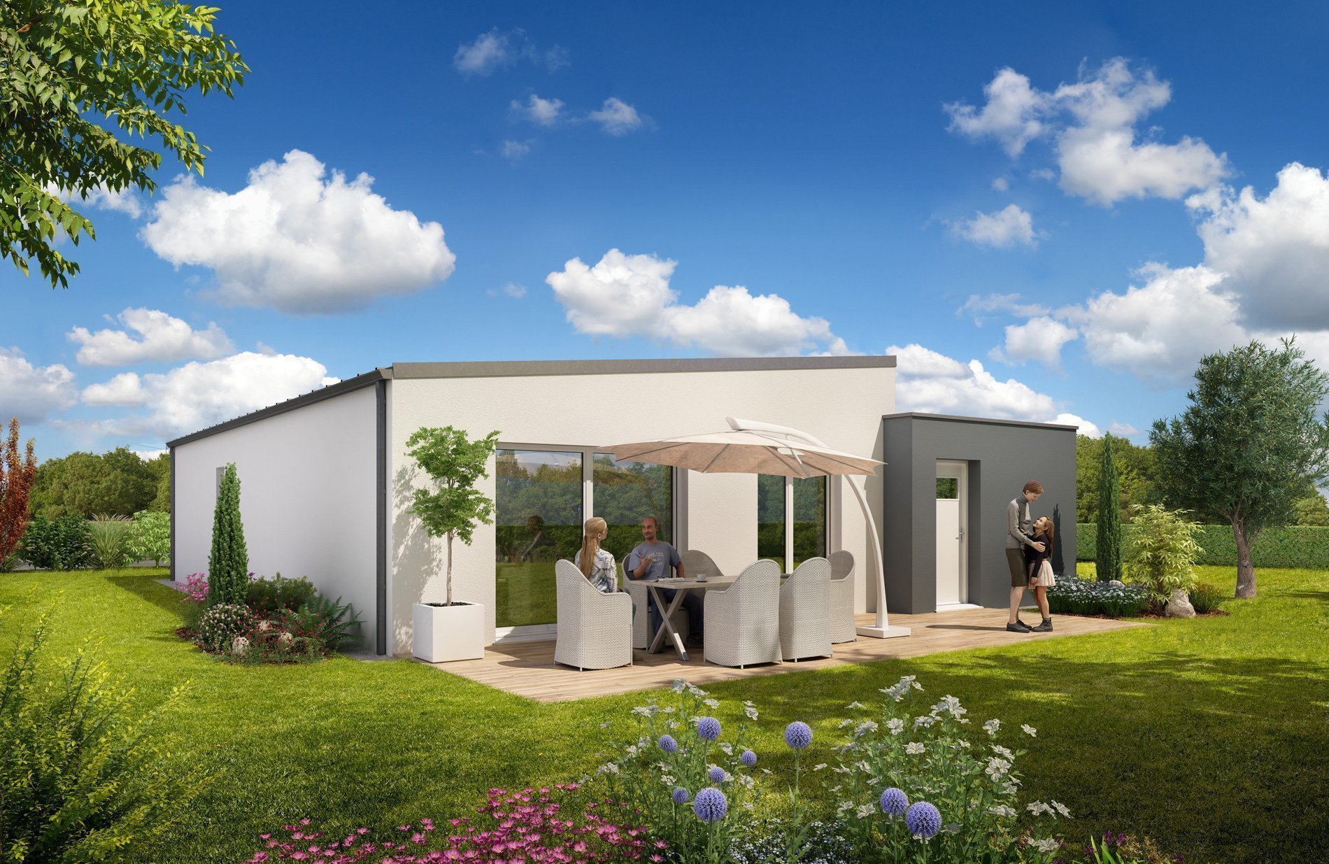 Construction de maison en Vendée - Modèle Saphir de Vendée Habitat
