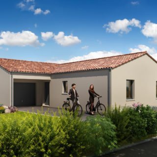 Construction de maison en Vendée - Modèle T4 Topaze de Vendée Habitat