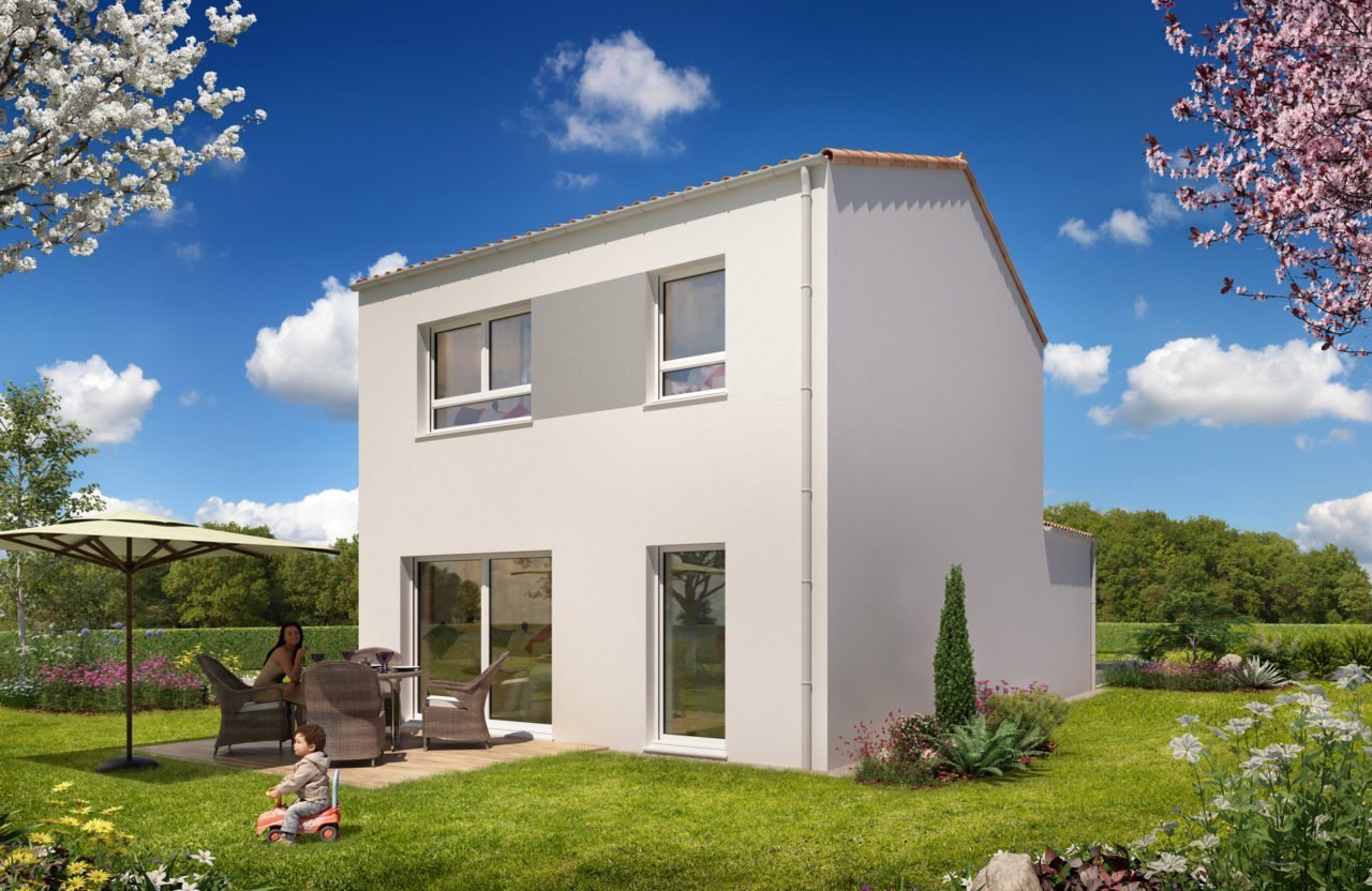 Constructiond de maison en Vendée - Modèle Azurite de Vendée Habitat
