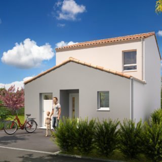 Constructiond de maison en Vendée - Modèle Azurite de Vendée Habitat