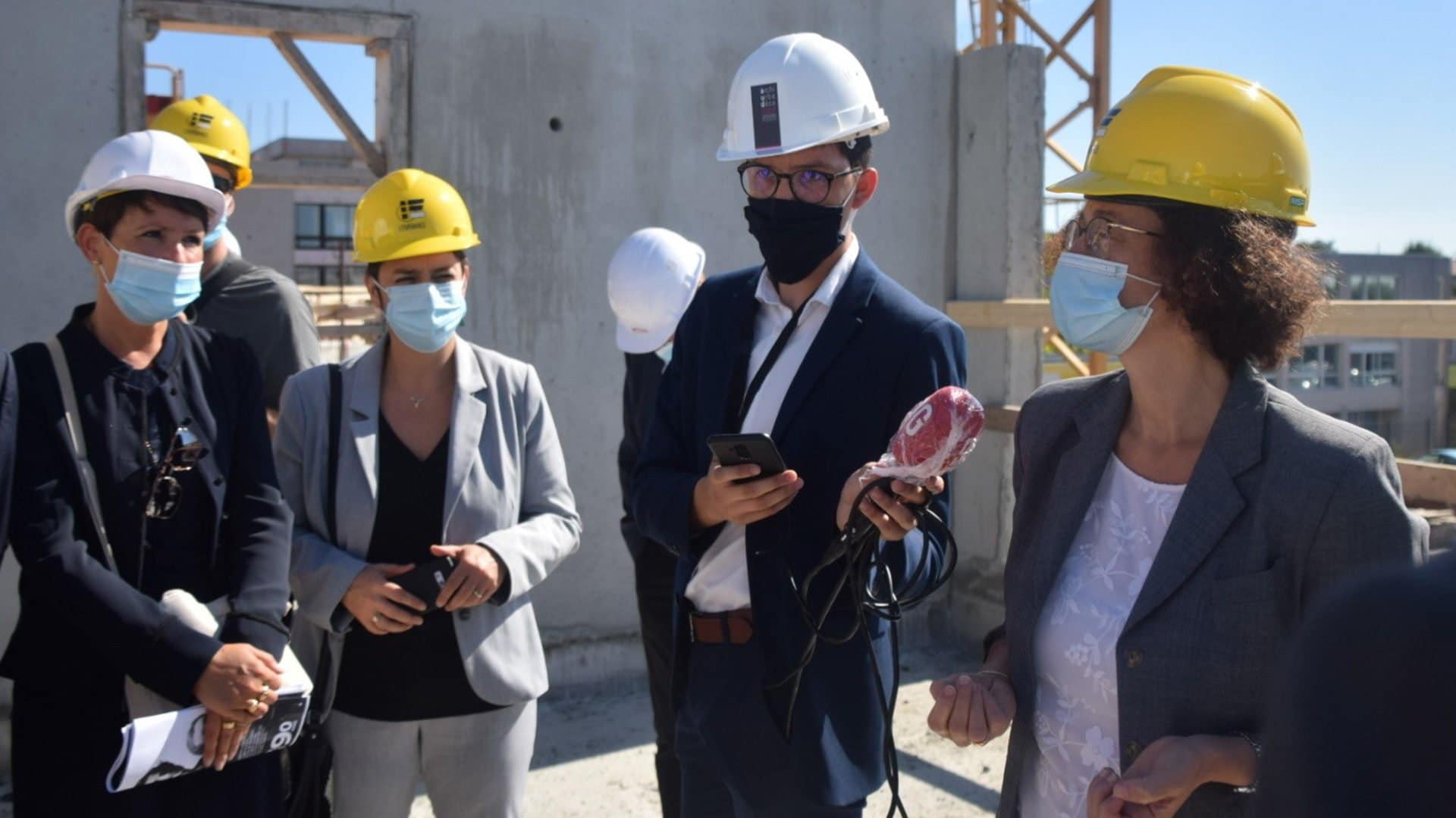 Ministre du Logement Emmanuelle Wargon en visite en Vendée