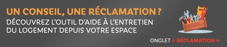 Accès à l'outil d'aide à l'entretien du logement - Vendée Habitat