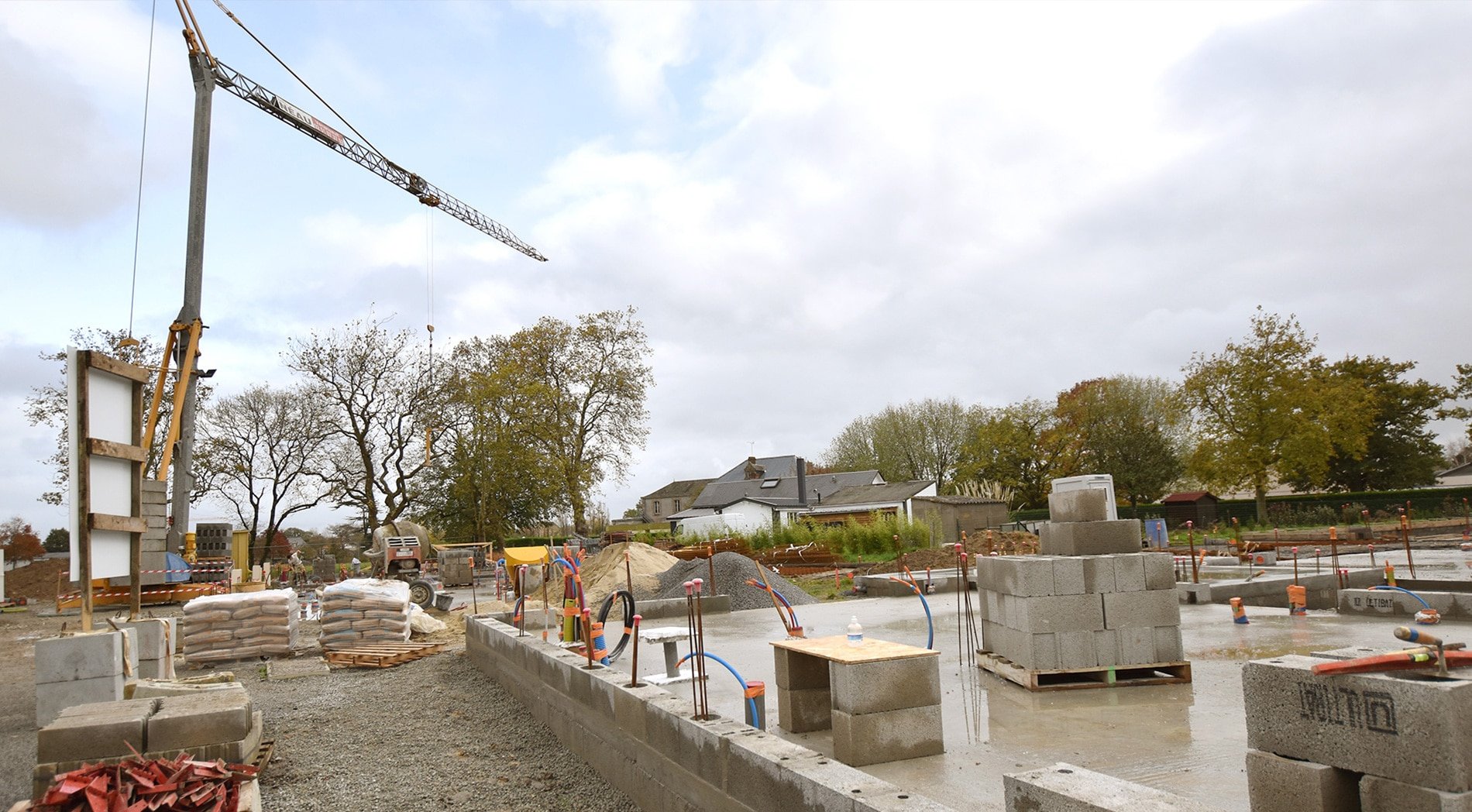 Covid-19 - Toujours mobilisés chantier btp