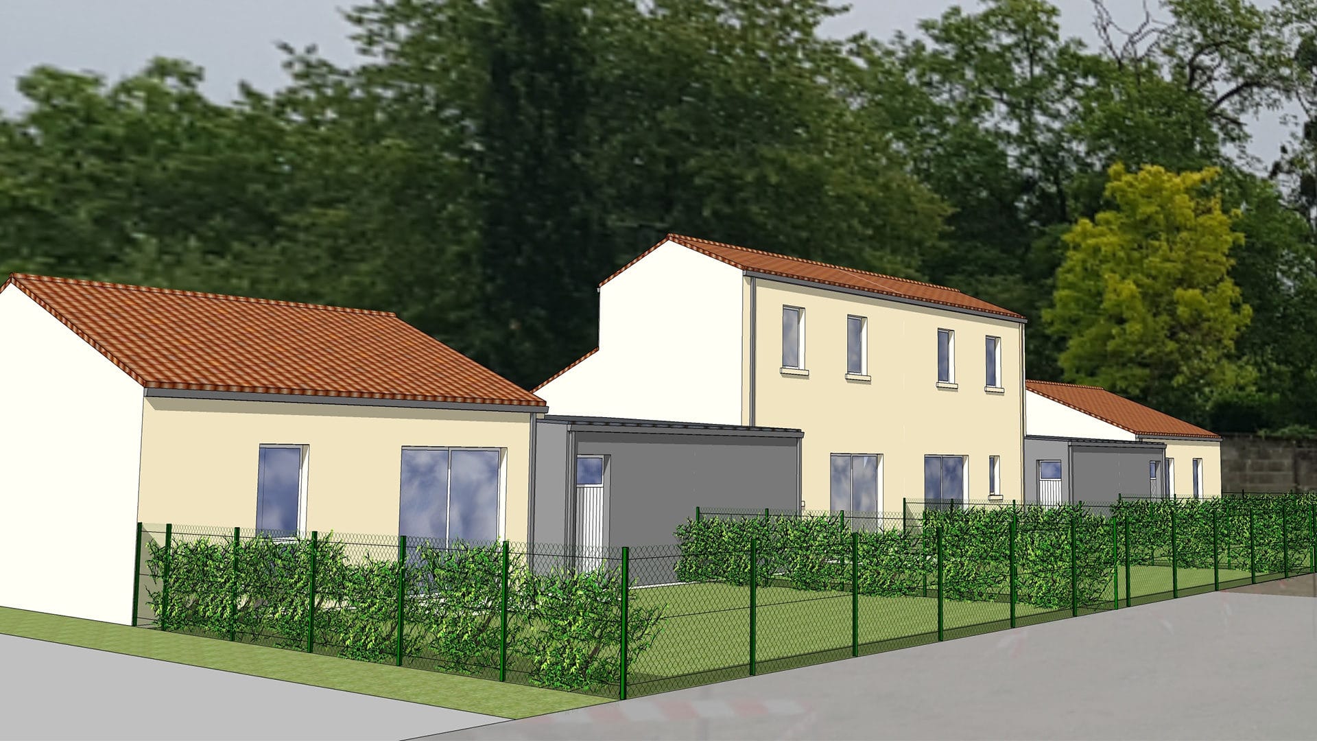 Futurs logements à Saint Hilaire de Voust