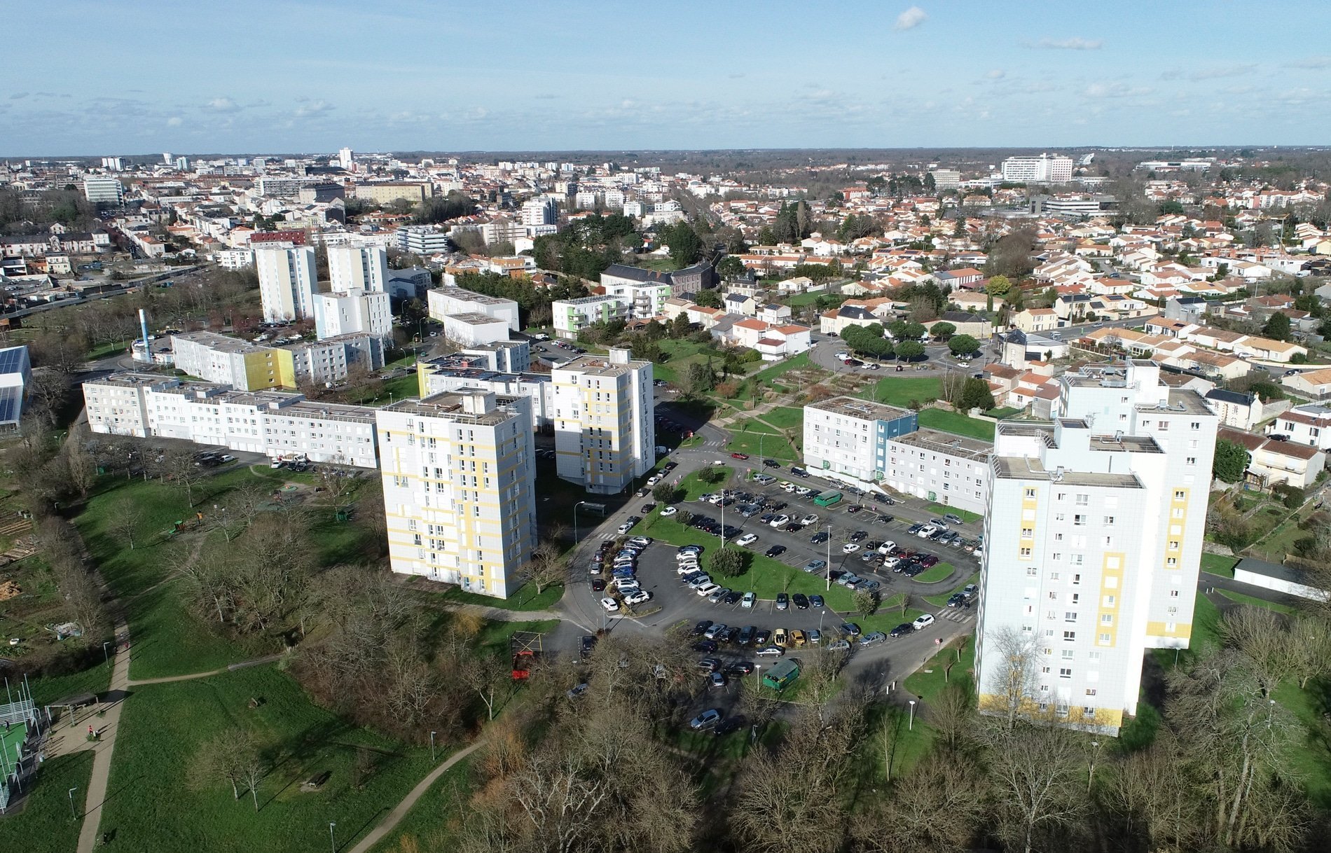 La Vigne aux Roses - grande réhabilitation à La Roche sur Yon engagée par Vendée Habitat