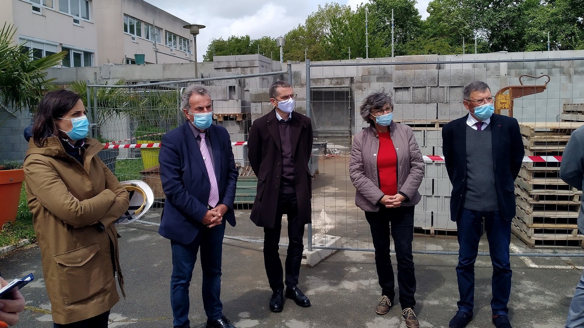 point presse EHPAD à Mareuil-sur-Lay-Dissais