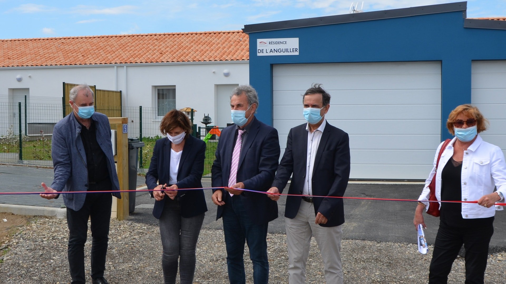 inauguration Résidence de l'Anguiller Les Lucs sur Boulogne