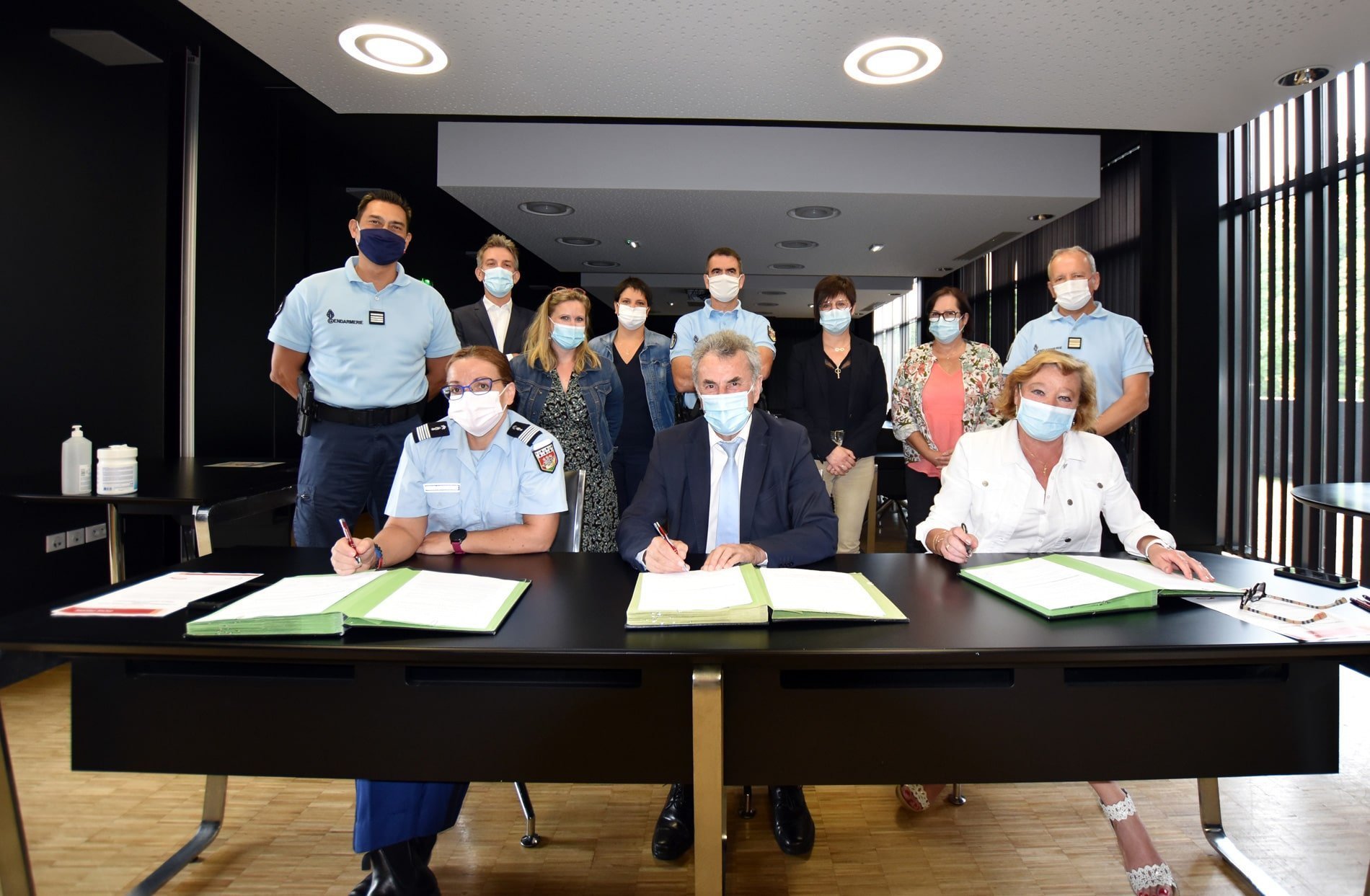Signature de la convention pour la tranquillité résidentielle de nos locataires