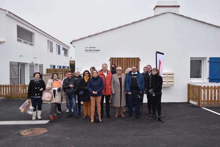 Remise de clés de 8 logements à Noirmoutier - résidence Le Pré Levain