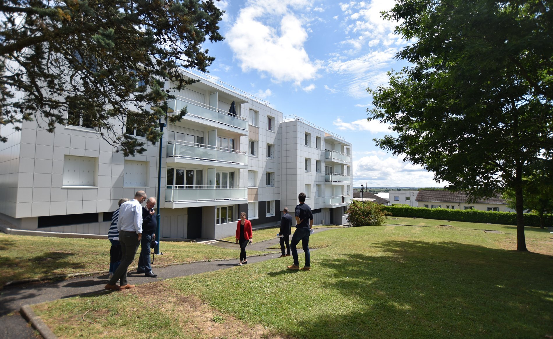 réhabilitation de la résidence Bonséjour à La Châtaigneraie