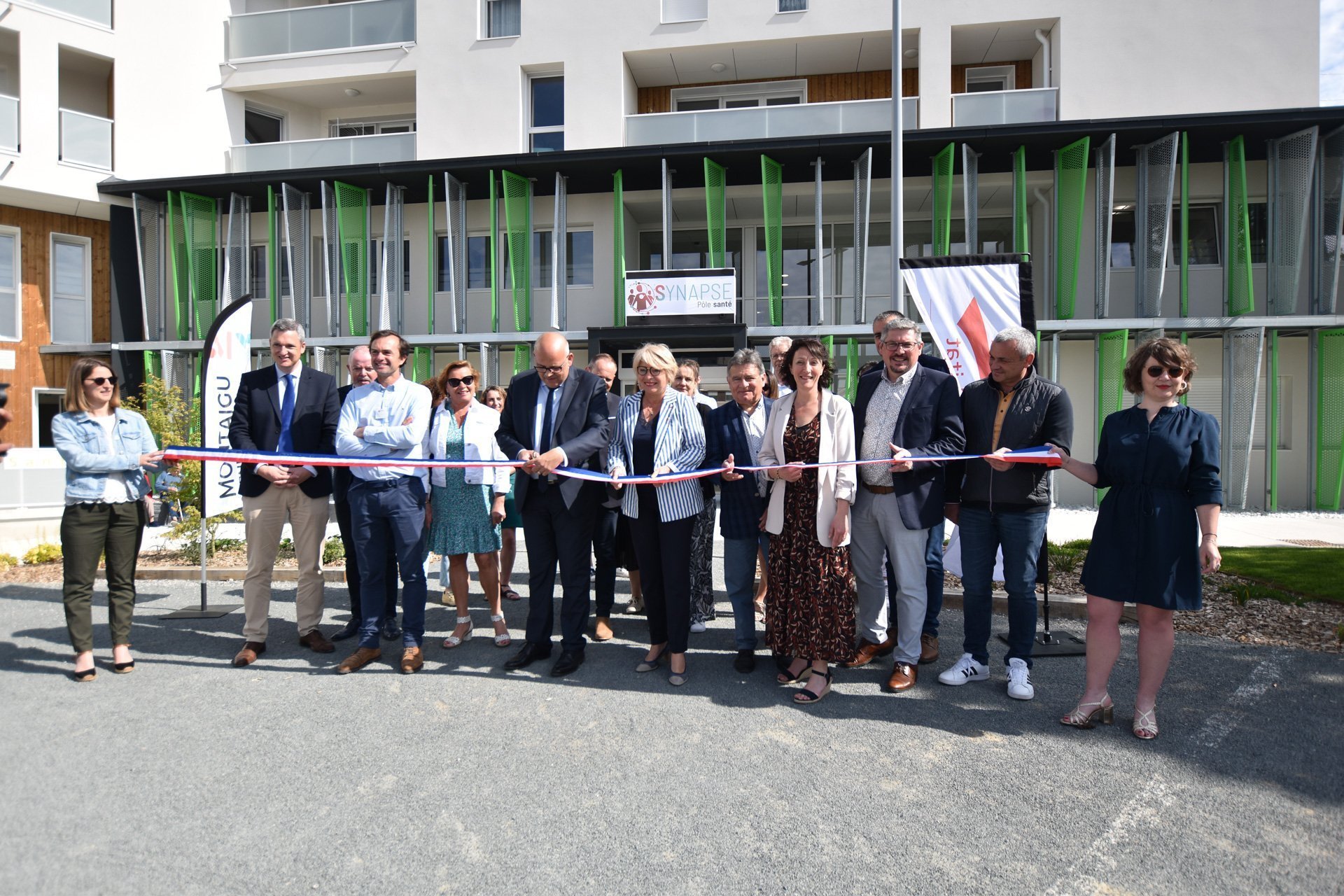 Inauguration du pôle médical et des logements à Montaigu-Vendée