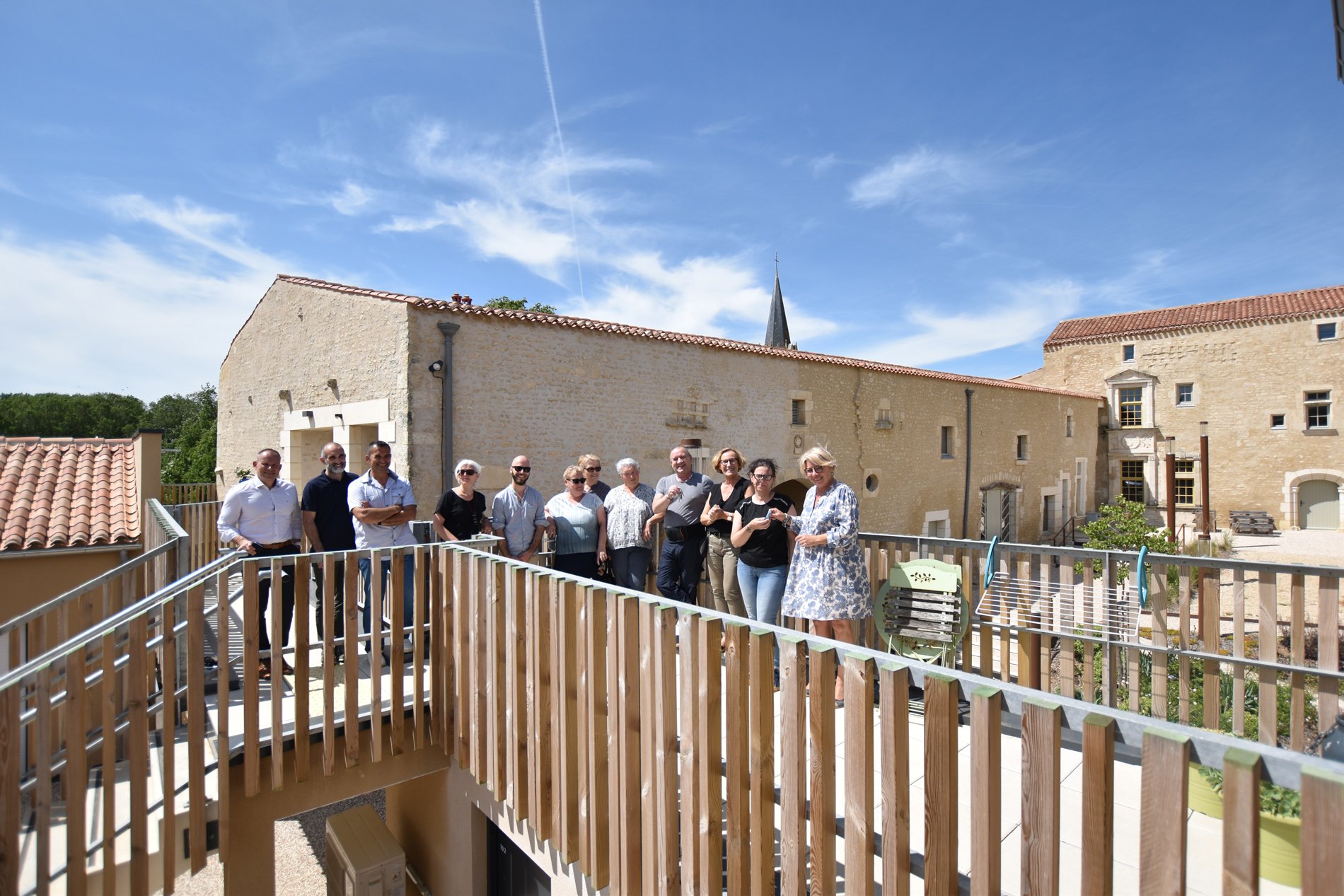 Inauguration résidence Gallais à Mouzeuil Saint Martin
