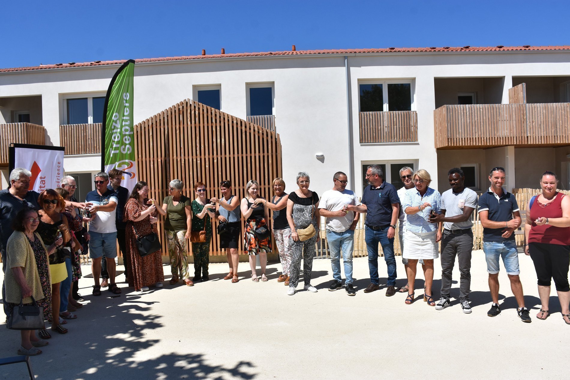 Vendée Habitat redynamise le centre-bourg de TreizeSeptiers en livrant de nouveaux logements et commerces