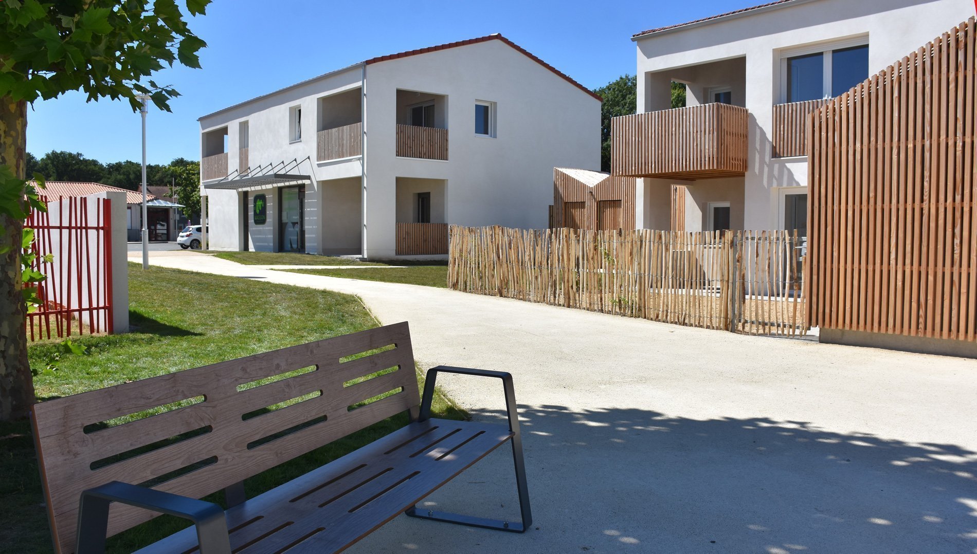 Remise de clés de la résidence du plan d'eau à Treize-Septiers