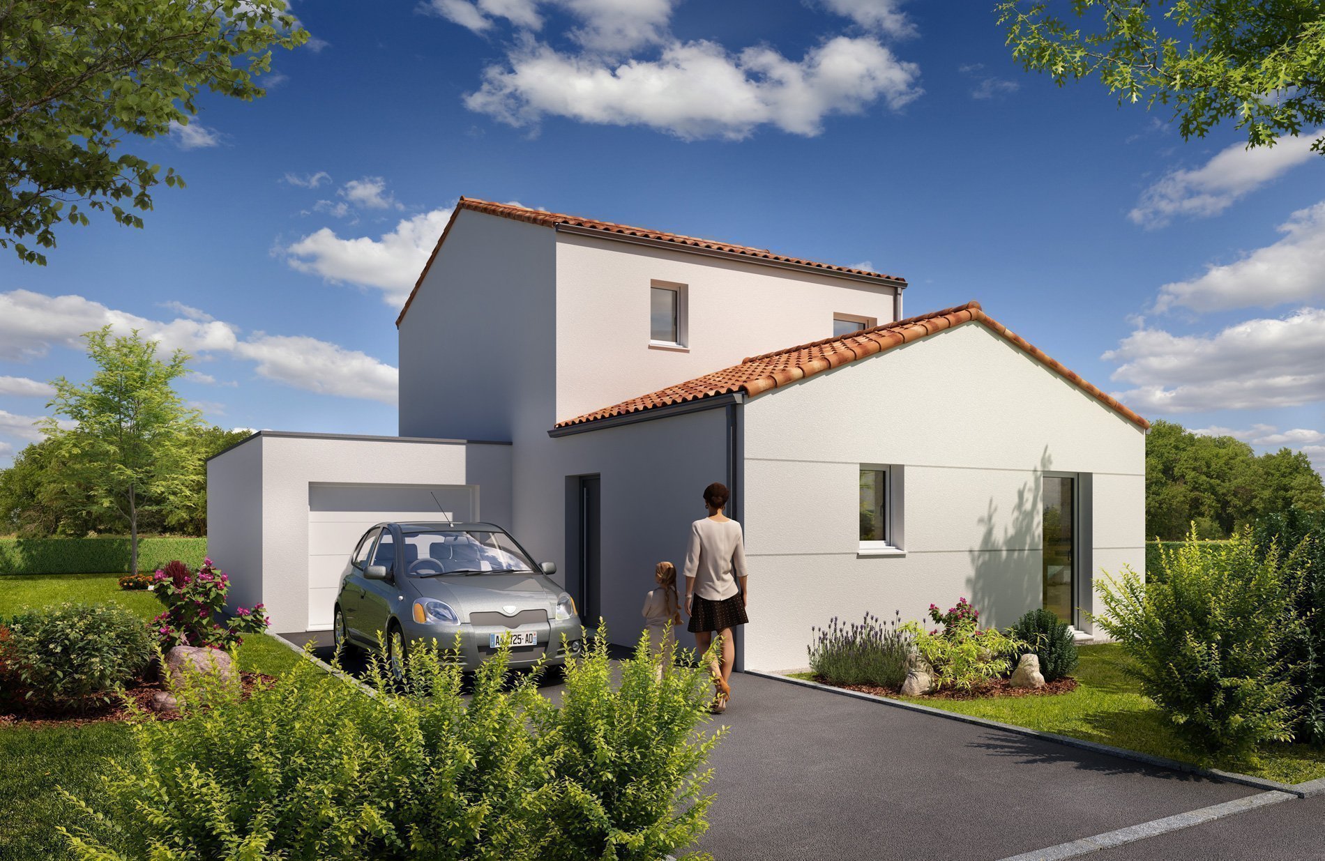 Modèle Agate 2023-2024 du catalogue de maison neuves de Vendée Habitat
