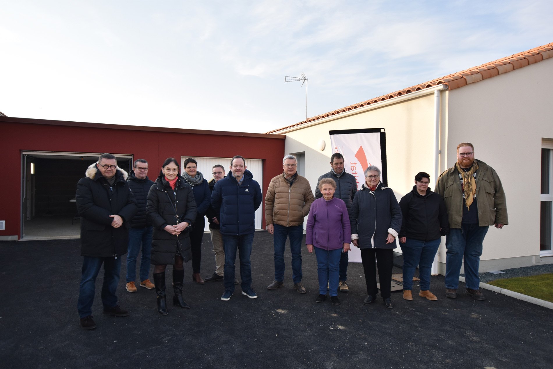 Remise de clés à Saint-Germain-de-Prinçay