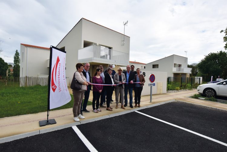 Les Achards - inauguration de la résidence Le Chasselas - Vendée Habitat