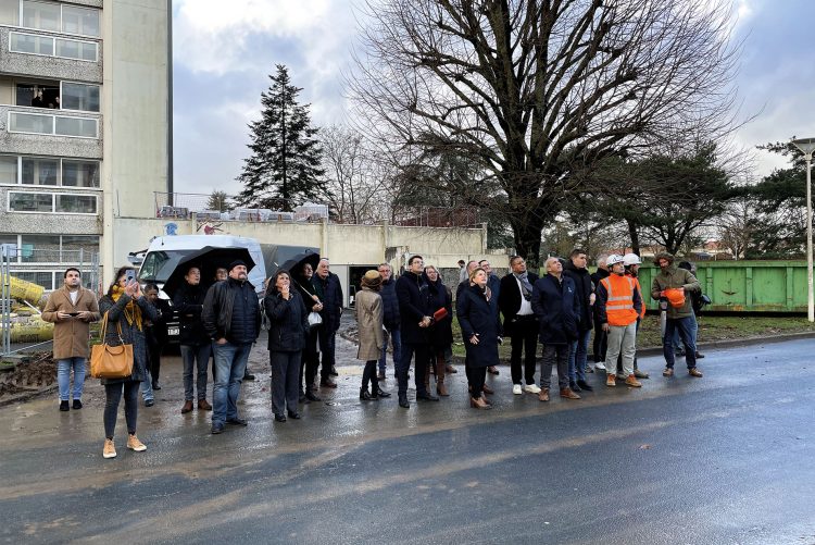 Démolition du Bâtiment H des Moulins Liot à Fontenay le Comte