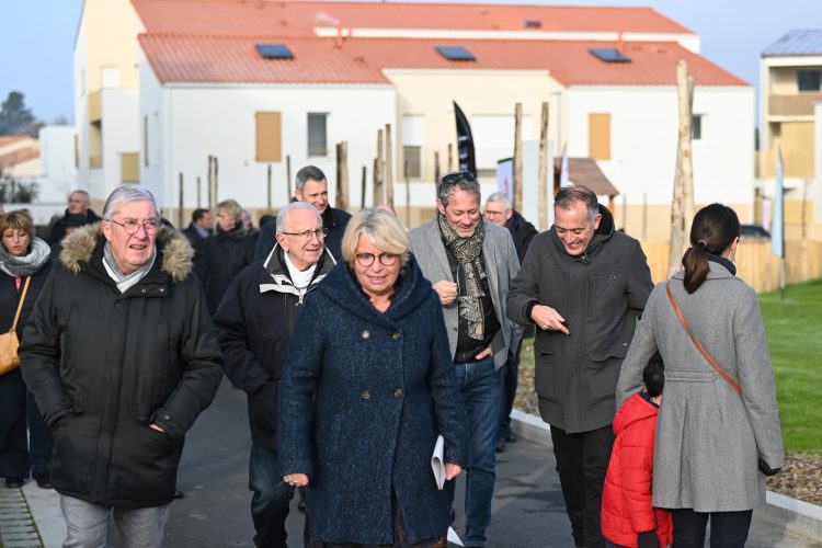 Visite du secteur Pierrot Martin, quartier Les hauts de Montaigu, à Montaigu-Vendée
