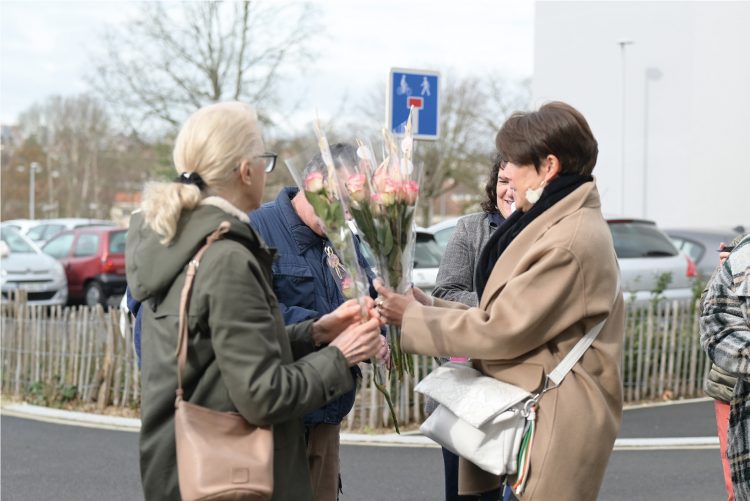 Les locataires accompagnent les acteurs du projet de résidentialisation