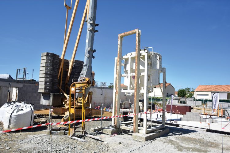 Chantier 21 logements, Bellevigny