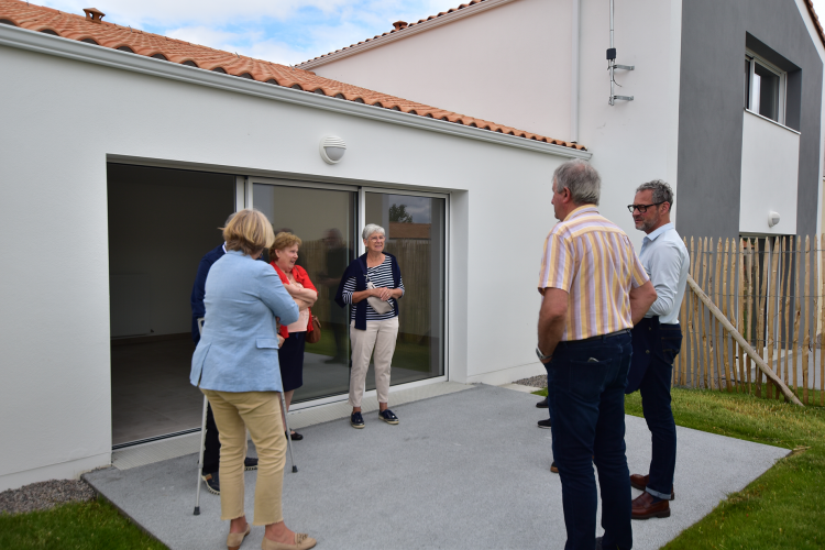 Remise de clés, résidence le Clos du Grenouiller, La Boissière-de-Montaigu