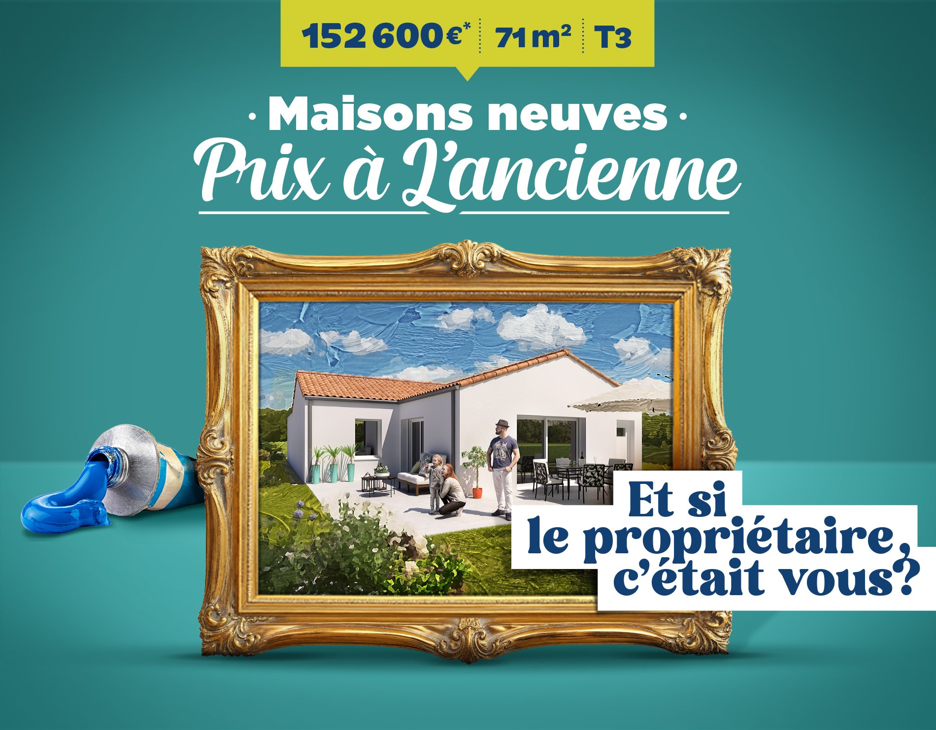 Maisons neuves et prix à l'ancienne avec le nouveau catalogue Accession de Vendée Habitat !