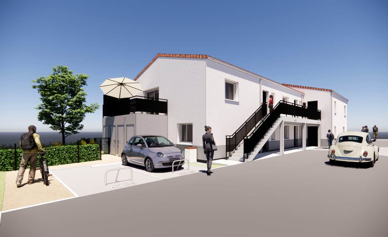 Appartements vendus en BRS à Givrand avec Vendée Habitat