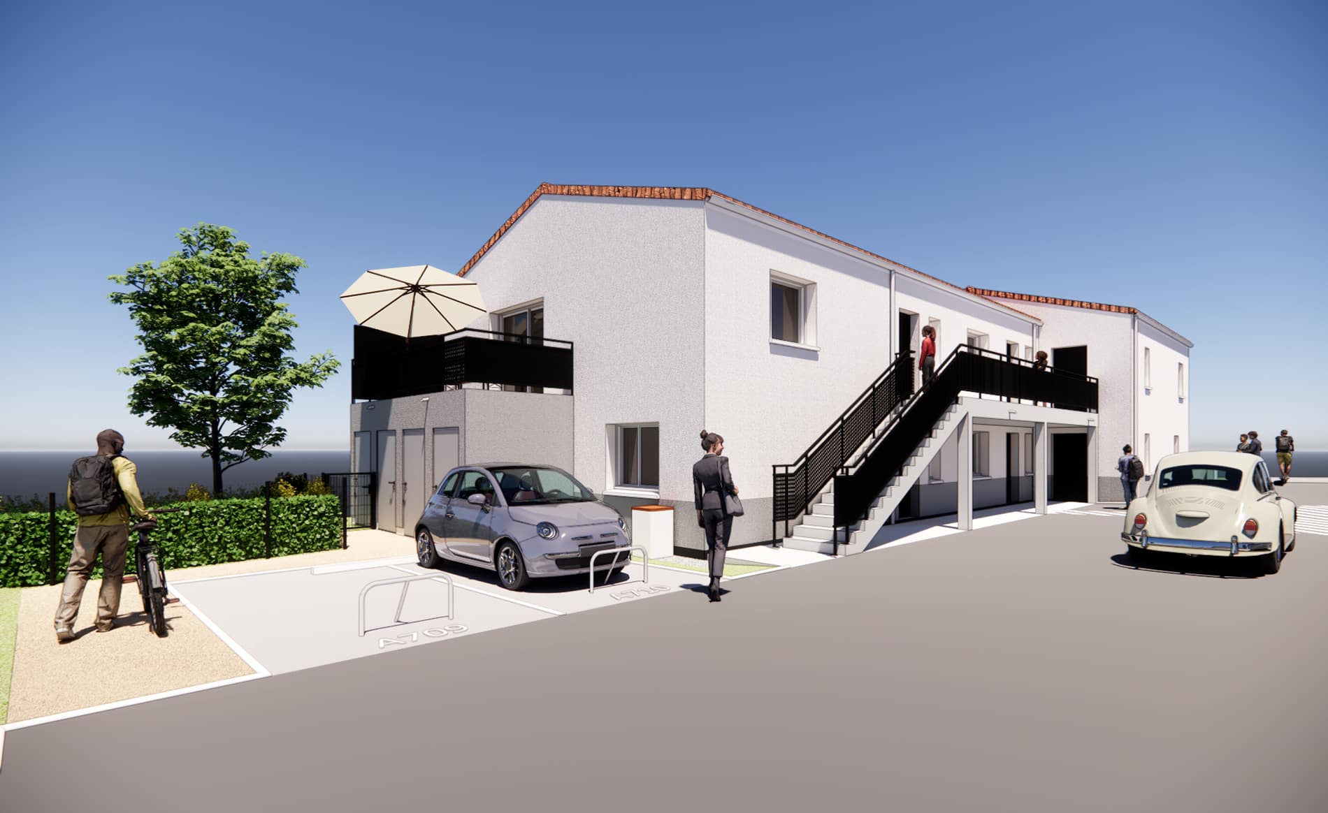 Appartements vendus en BRS à Givrand avec Vendée Habitat