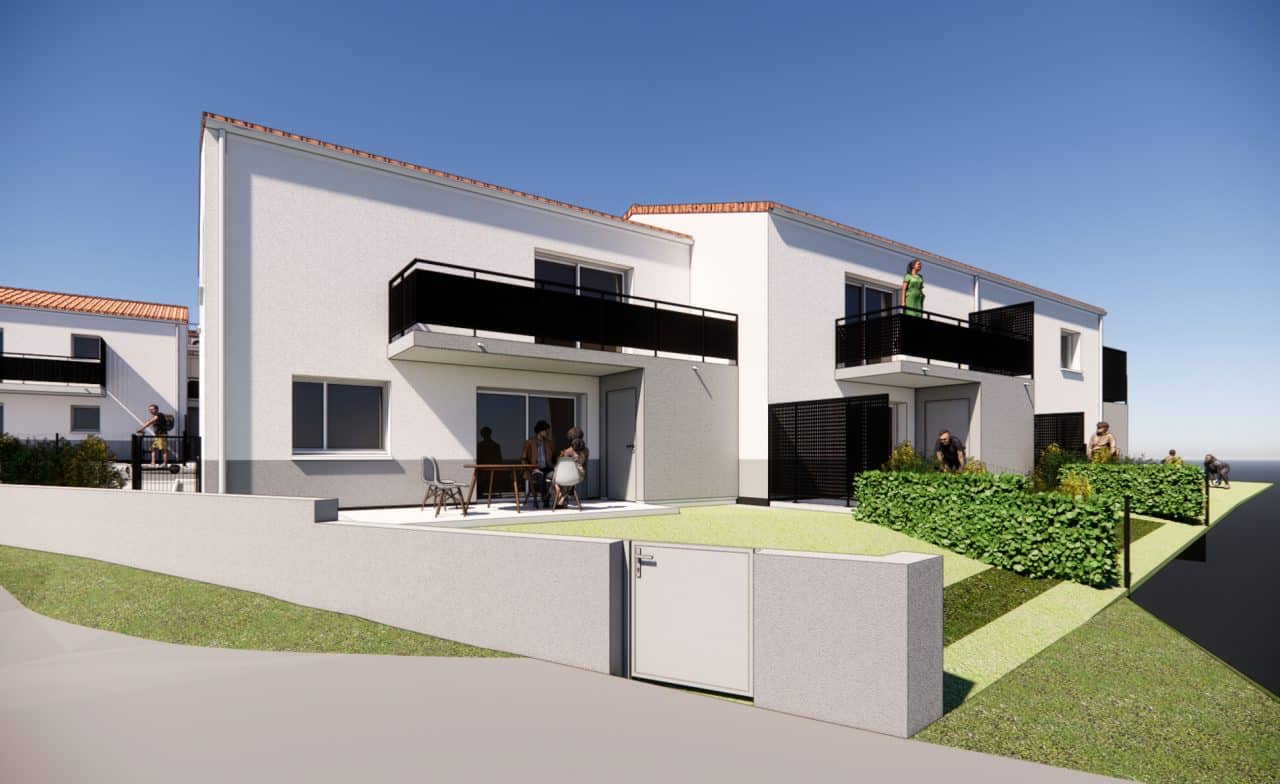 Appartements vendus en BRS à Givrand avec Vendée Habitat