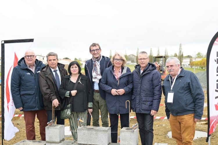 Début de chantier résidence sociale Saint-Fulgent