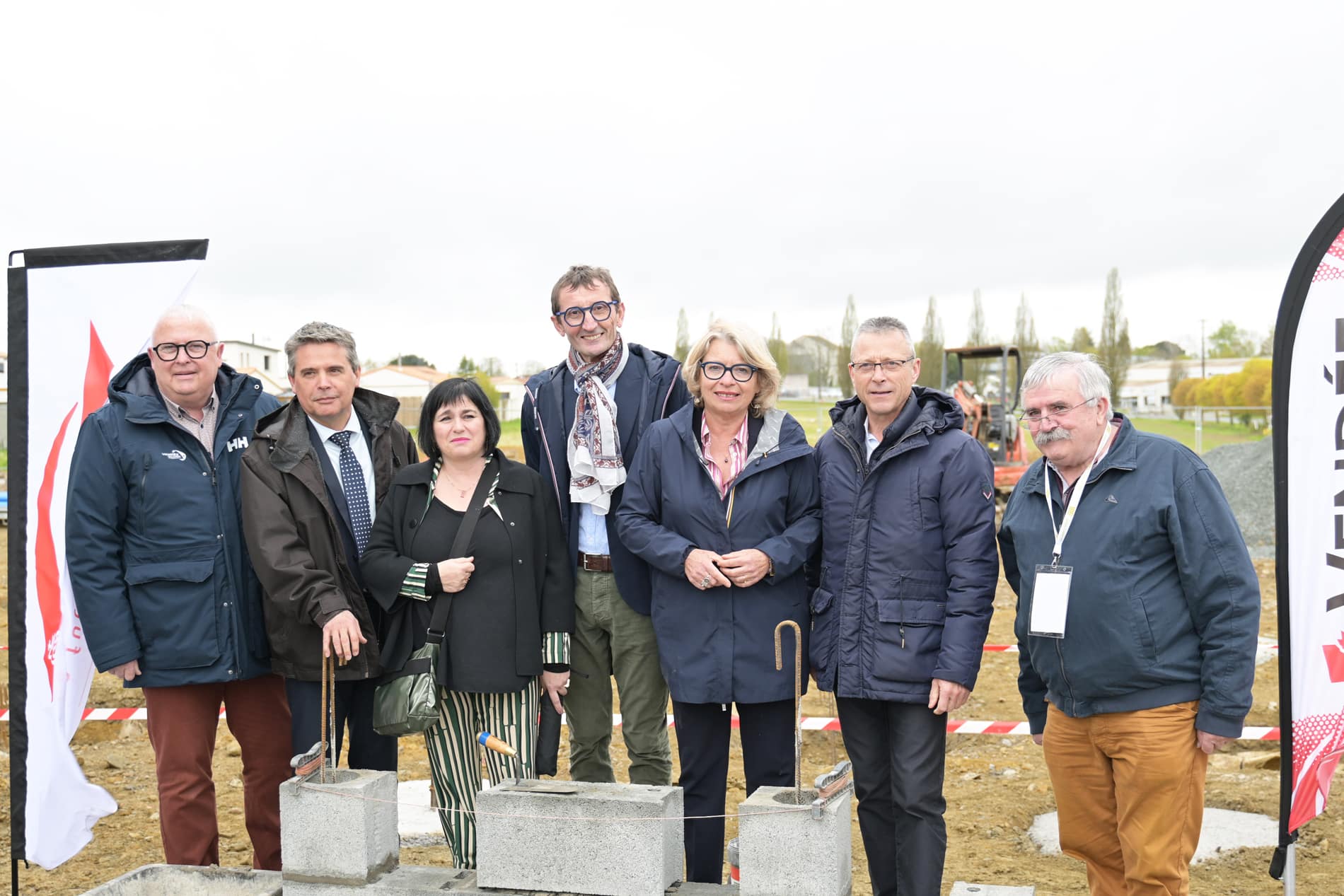 Début de chantier résidence sociale Saint-Fulgent