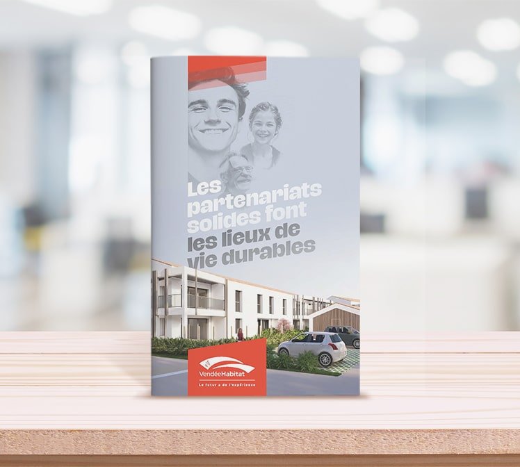 Vendée Habitat présente sa nouvelle plaquette institutionnelle