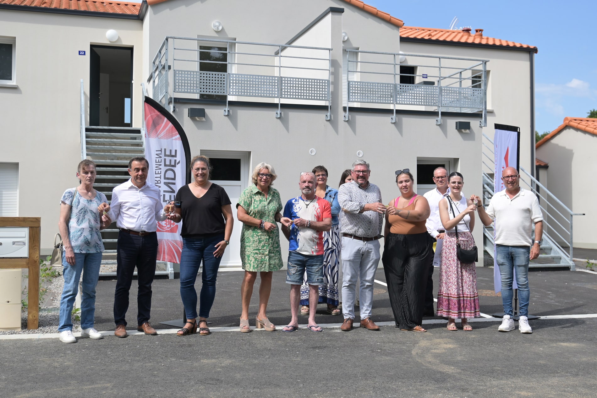 Remise de clés - Pré Verdon - Montréverd